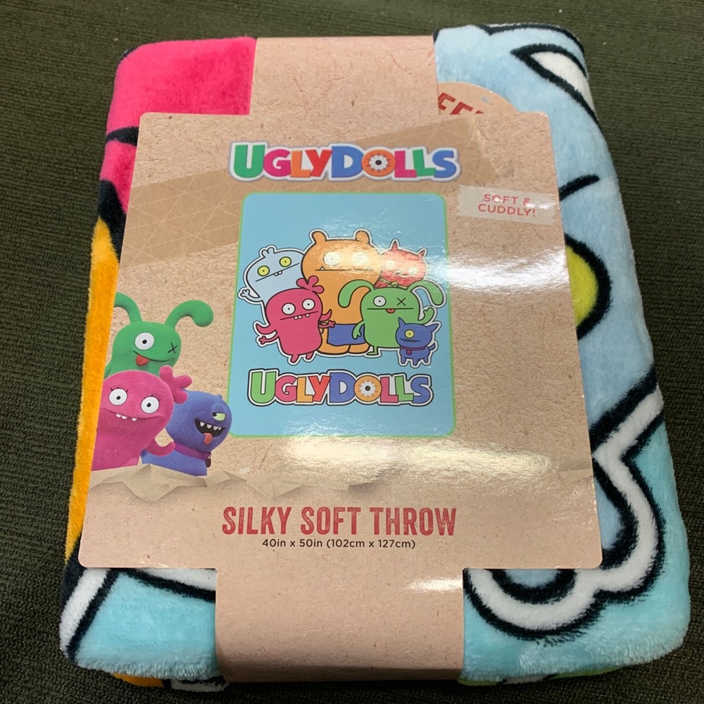 Ugly Dolls Silky Soft Throw
